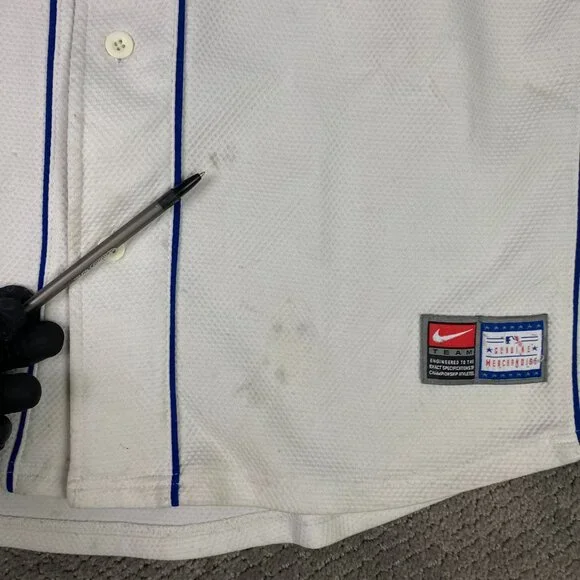 Vintage Nomar Garciaparra Los Angeles Dodgers Jersey Men's XL Nike Baseball MLB - Picture 5 of 14